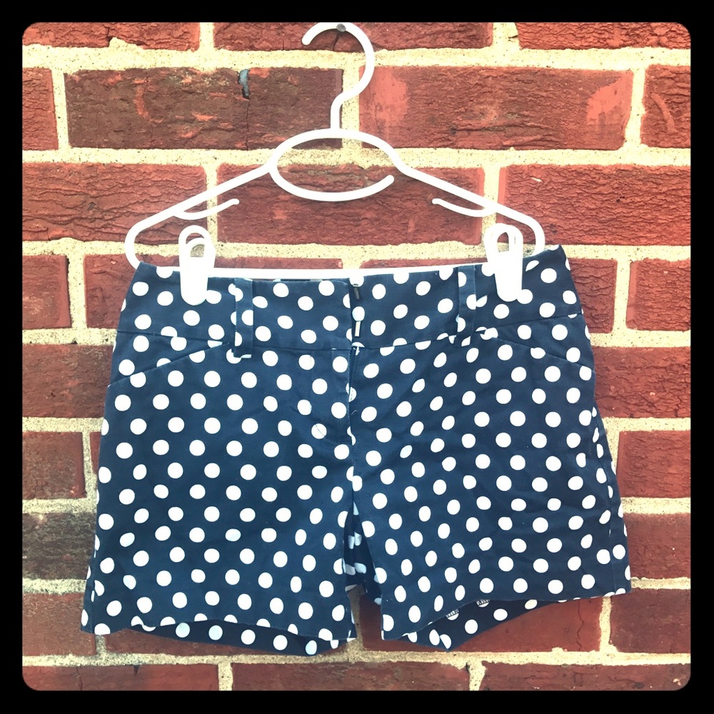 Ann Taylor polka dot shorts